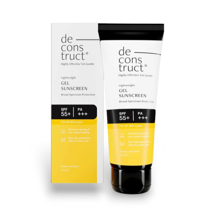Deconstruct Lightweight Gel Sunscreen SPF 55+ PA+++ at Innova Beauty Shop Bangladesh