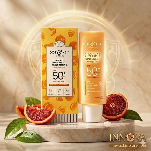 Daily brightening sunscreen for healthy-looking skin