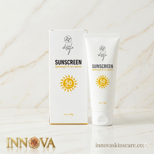 Skin Cafe Sunscreen SPF 50 PA+++ at Innova Beauty Shop Bangladesh