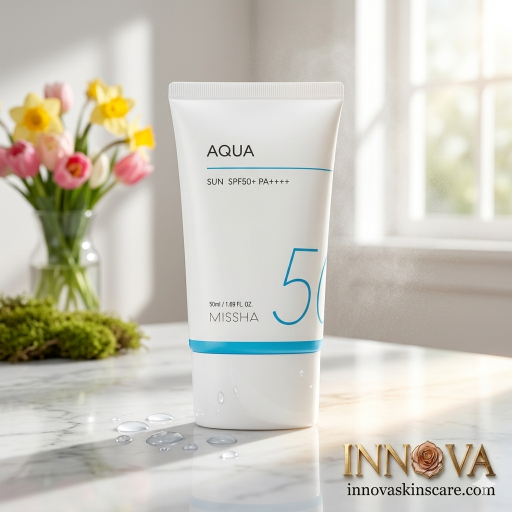 Korean sun gel for daily UV protection