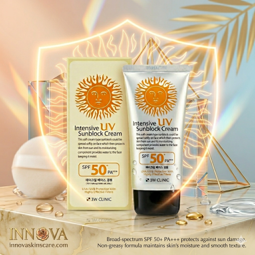 SPF 50 PA+++ moisturizing sunblock cream