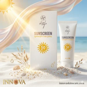 Skin Cafe Sunscreen SPF 50 PA+++ at Innova Beauty Shop Bangladesh